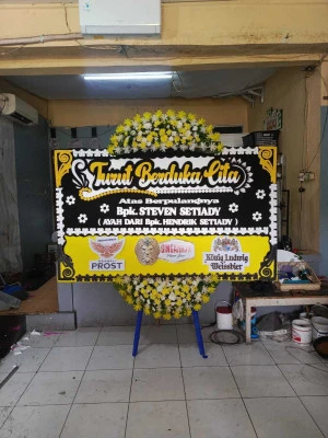 Papan Bunga di Gesing Kandangan
