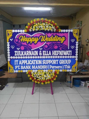 Papan Bunga di Gesing Kandangan